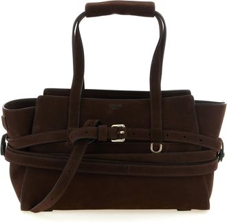Moschino Brown Calfskin Womens Handbag