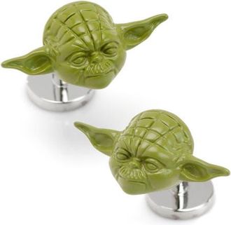 Cufflinks Inc. 3D Yoda Cuff Links in Green at Nordstrom