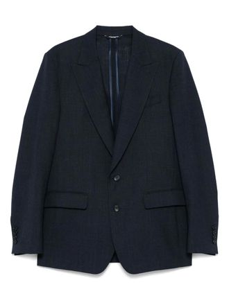 Dolce & Gabbana single-breasted blazer - Blue