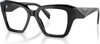 Prada 51mm Square optical glasses in Black at Nordstrom