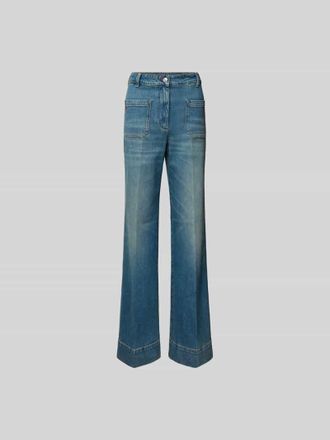 Victoria Beckham Jeans mit Eingrifftaschen in Jeansblau, Gr&ouml;&szlig;e 29
