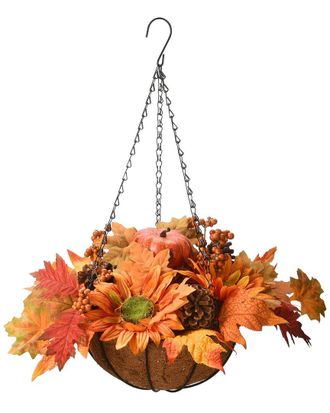 National Tree Company 18 Harvest Hanging Basket
