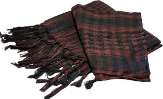 Generic Shemagh Scarf Men Soft Basic Sense Retro Unisex Scarve Warm Accessories Classic Scarves Elegant Shawls Smooth Stretchy Scarve Long Crinkled Thick Shaw