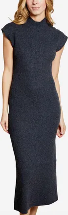 dh New York Bonnie Dress In Jet Black