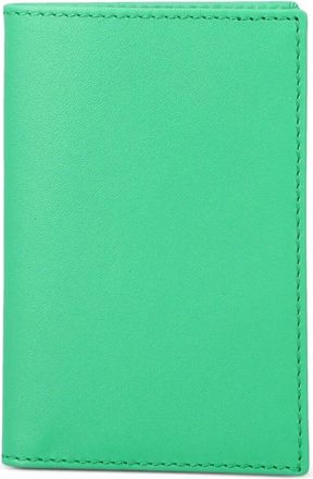 Comme Des Gar&ccedil;ons Wallet Leather Green Classic Leather Line 70
