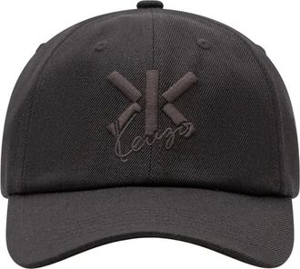 Kenzo Cappellino con Ricamo Double K - - Accessories - Uomo - Nero - ONE SIZE