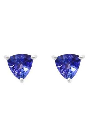 Effy Sterling Silver Tanzanite Stud Earrings in Purple at Nordstrom Rack