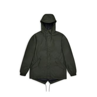 Rains Mujer, Chaquetas, Verde, Talla: L
