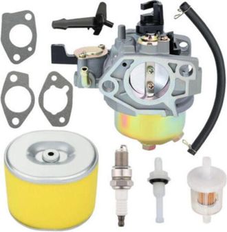 OEM Kit De Carburador Compatible Con Motores De Generadores Para Cortac&eacute;sped Gx390, Gx340, Gx360 De 11 Hp Y 13 Hp, Wt40xk1 Y Wt40xk2. Reemplaza La Pieza 1