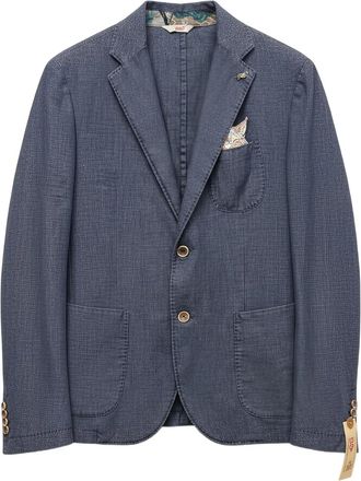 Bob single-breasted blazer - Blue