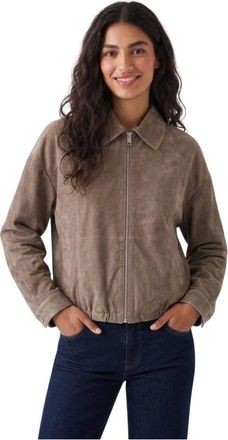 Montereggi Mujer, Chaquetas, Marr&oacute;n, Talla: S