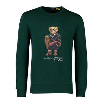 Polo Ralph Lauren Heren, Sweatshirts & Hoodies, Groen, Maat: XL Katoen
