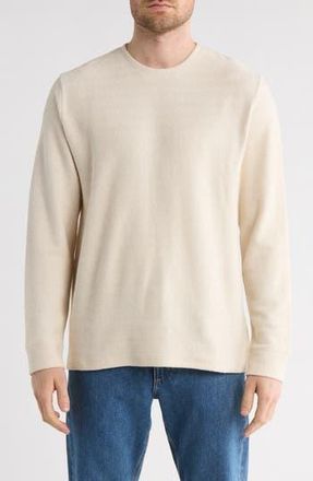 Vince Herringbone Cotton French Terry Sweatshirt at Nordstrom Rack, Size Xx-Large