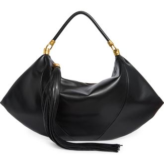 BCBGeneration Tassel Shoulder Bag in Black at Nordstrom Rack