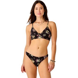 Carve Designs Sanitas Skimpy Reversible Bottom in Solstice/black at Nordstrom, Size X-Large