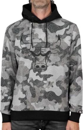 HUGO BOSS Felpa W-Camo.003 - - Sweatshirts & Hoodies - Uomo - Grigio - S