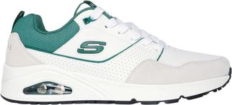 Skechers Schoenen, Heren, Wit, 41 EU, Polyester, Retro One Sneakers voor Mannen