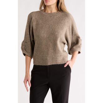 Democracy Seed Stitch Dolman Sweater in Heather Moonrock at Nordstrom Rack, Size X-Large