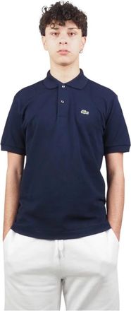 Lacoste Klassieke pasvorm Blauwe polo met korte mouwen - Heren - Polos - Blauw - 3XL - Katoen - Tops