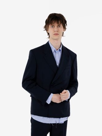 Danilo Paura Cassel doublebrested jacket dark blue