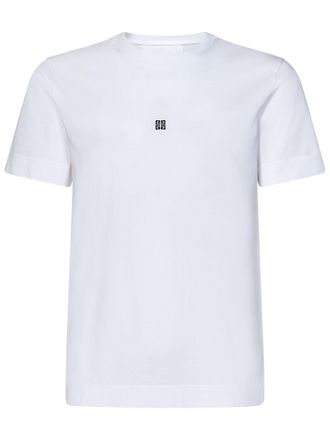 Givenchy Embroidered Logo T-Shirt - White