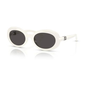 Dolce & Gabbana Dx6007U 331287 Sunglasses - female - Dolce & Gabbana - Sunglasses - White - 49 MM - Accessories