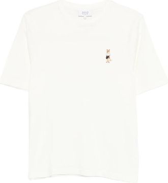 Maison Kitsun&eacute; Embroidery T-shirt