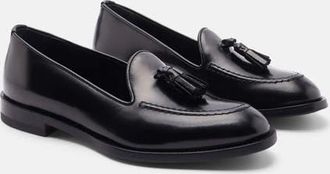Scarosso Sienna Loafers in Black - Brushed Calf at Nordstrom, Size 39.5