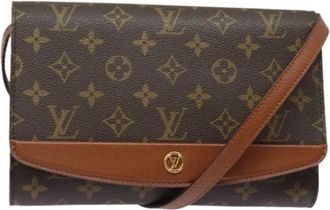 Louis Vuitton Pre-owned Monogram Schoudertas - Dames - Vintage Schoudertas - Bruin - ONE Size - Vintage
