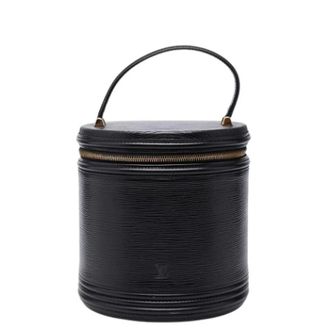 Louis Vuitton Pre-owned Bucket Bags, female, Black, Size: ONE SIZE Pre-owned Vintage Vanity Bag