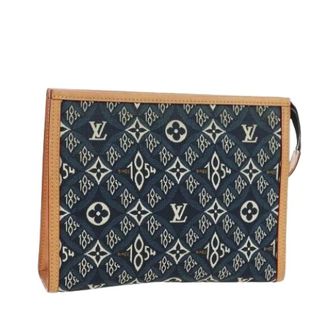 Louis Vuitton Pre-owned Clutches, female, Multicolor, Size: ONE SIZE Pre-owned Monogram Pouch