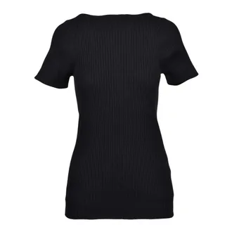 Sportmax Dames, Truien, Zwart, Maat: L Katoen