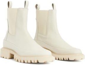 AllSaints Harlee Lug Sole Chelsea Boot in Stone White at Nordstrom Rack, Size 11