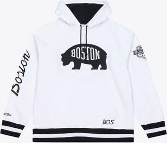 Mitchell & Ness Mens Mitchell & Ness White Boston Bruins Arctic Fleece Hoodie at Nordstrom, Size Xx-Large