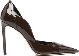 Jimmy Choo London 100 mm Brigitte pumps - Bruin