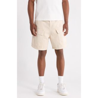 Criminal Damage Cotton Cargo Shorts in Washed Stone at Nordstrom, Size Xx-Large