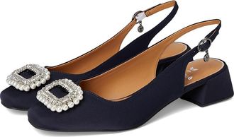 J. Rene&eacute; Eudora Womens Shoes Dark Navy : 10.5 W (C)