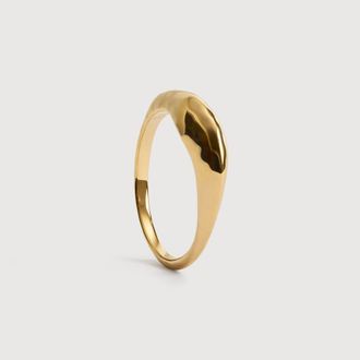 Monica Vinader Gold Deia Ring