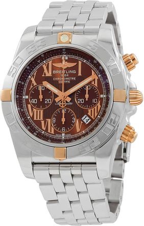 Breitling Chronograph Automatic Brown Dial Mens Watch IB011012/Q567.375A
