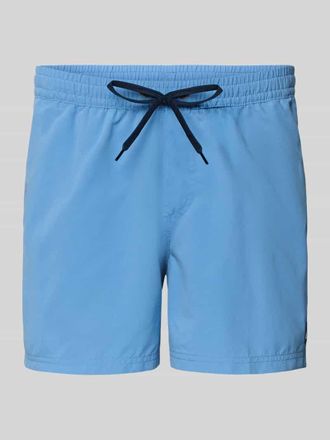 Quiksilver Regular Fit Badehose mit Logo-Patch Modell Everyday in Bleu, Gr&ouml;&szlig;e XXL