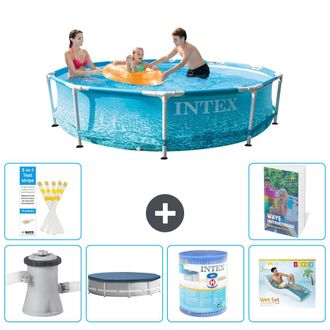 Intex Piscina Con Estructura Redonda - 305x76 Cm - 7-piezas S287