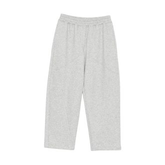 Brunello Cucinelli Katoenmix Sweatpants - Dames - Broeken - Grijs - Maat: M Katoen