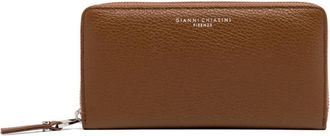 Gianni Chiarini Portemonnees Grana Dollaro - Dames - Portefeuilles - Bruin - ONE Size - Accessoires