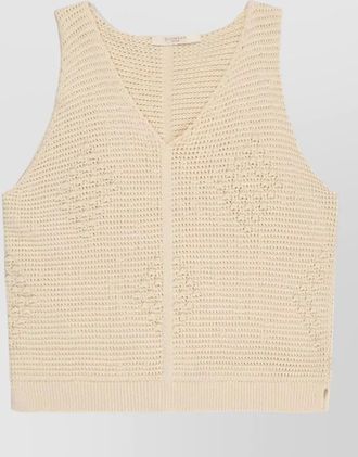 Zanone knitted tank top