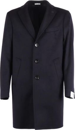 Breras Milano Dublin Coat - Heren - Mantel - Blauw - L - Wol - Jassen