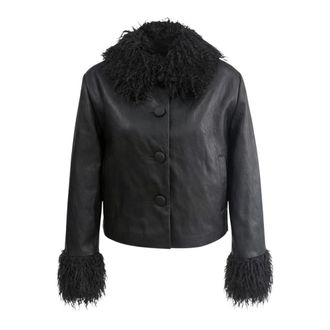 Lollys Laundry Jassen - Dames - Jassen - Zwart - Maat: XL