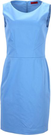 HUGO BOSS Hugo by Hugo Boss Sleeveless Dress in Blue Cotton