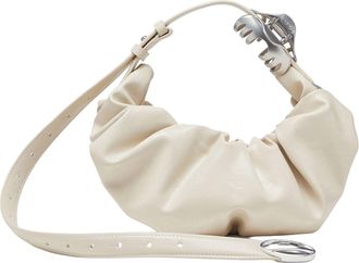 Diesel Grab-D Small Medium White Hobo Bag