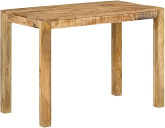 vidaXL Vidaxl - Mesa De Comedor Madera Maciza De Mango 110x55x76 Cm