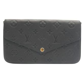 Louis Vuitton Pre-owned Clutches, female, Black, Size: ONE SIZE Pre-owned Clutch bag